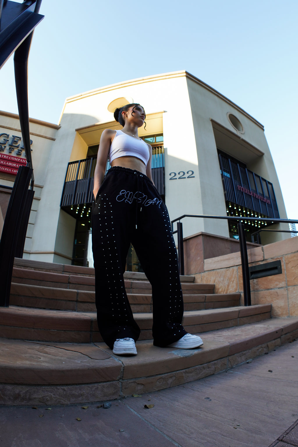 Elysian Rhinestone Sweats