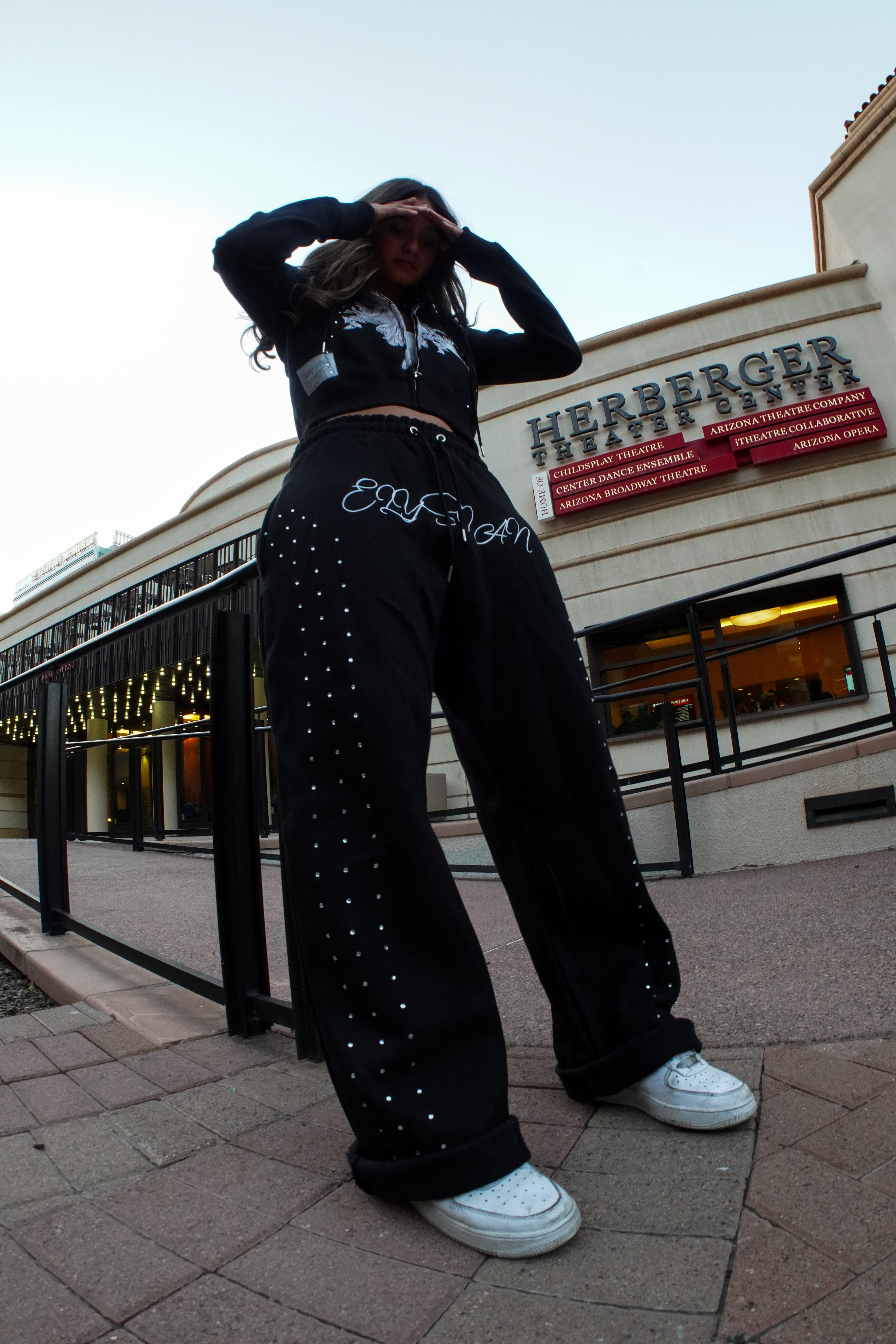 Elysian Rhinestone Sweats